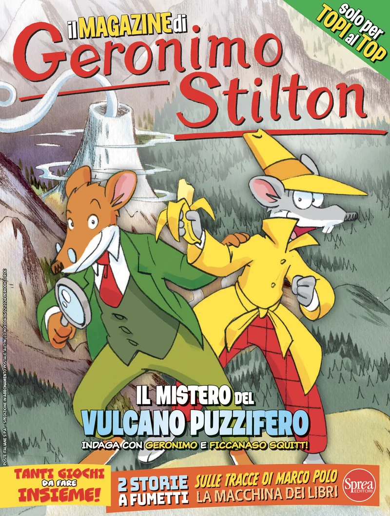 GERONIMO STILTON MAGAZINE N.5 copertina