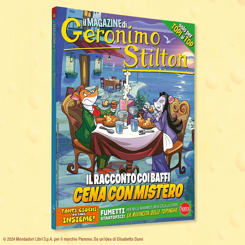 GERONIMO STILTON MAGAZINE N.14 copertina