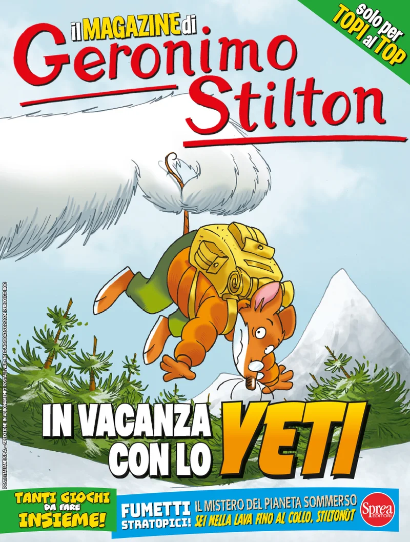 GERONIMO STILTON MAGAZINE N.17 copertina
