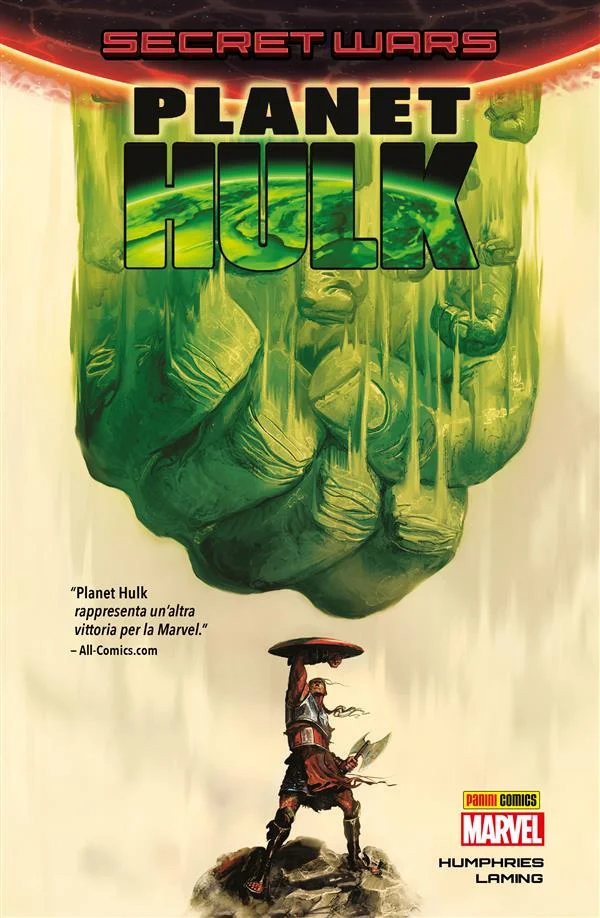 Secret Wars: Planet Hulk copertina