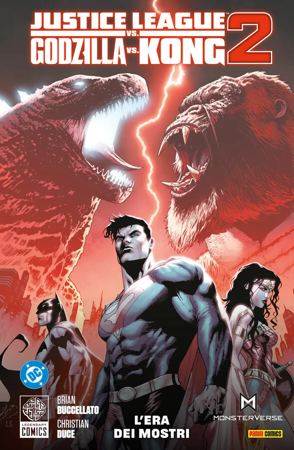 Justice League vs. Godzilla vs. Kong 2 copertina