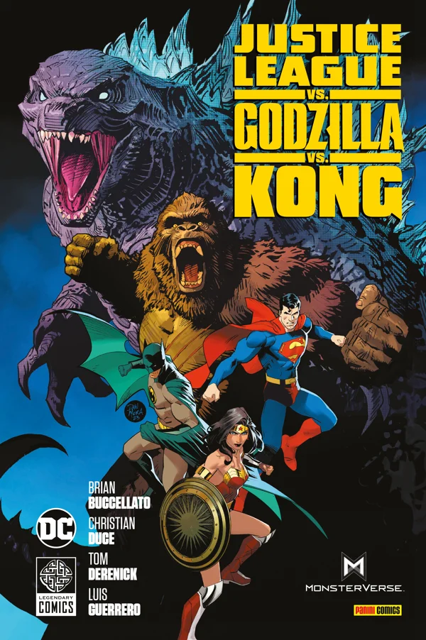 Justice League vs. Godzilla vs. Kong copertina