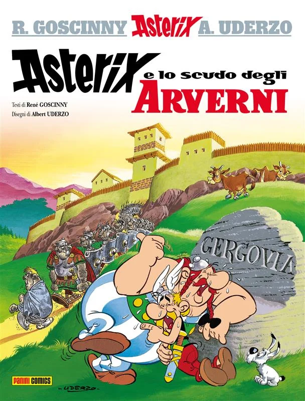 Asterix e lo scudo degli Arverni copertina