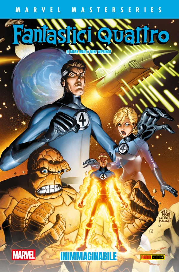 Marvel Masterseries - Fantastici Quattro di Mark Waid e Mike Wieringo 1 (di 2) copertina