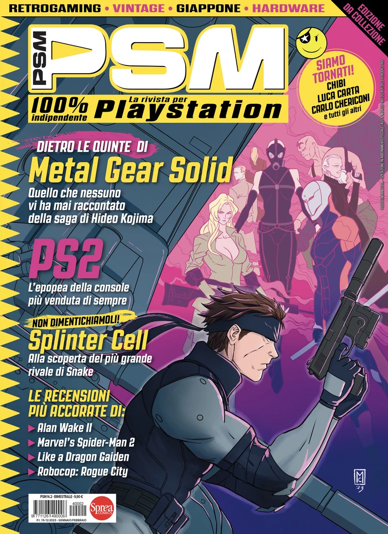 Metal Gear Solid copertina