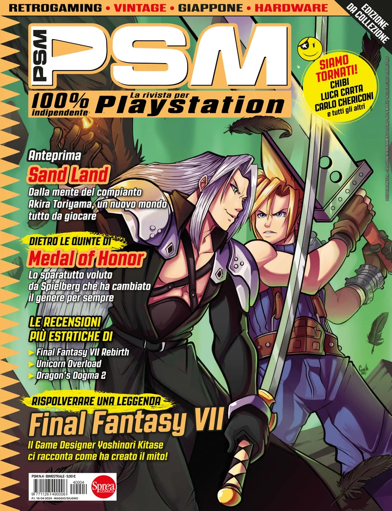 Final Fantasy VII copertina