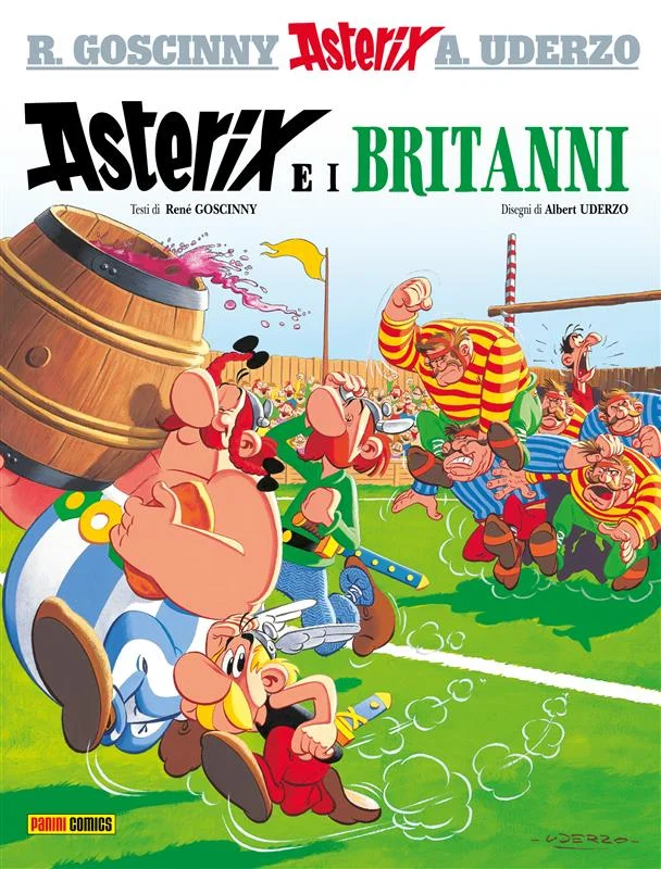 Asterix e i Britanni copertina