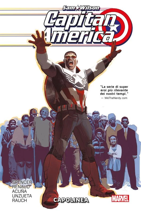 Copertina di Capitan America: Sam Wilson (2015) — Volume 4