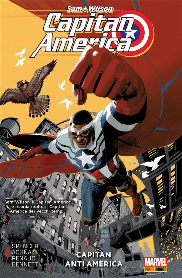 Copertina di Capitan America: Sam Wilson (2015) — Volume 1