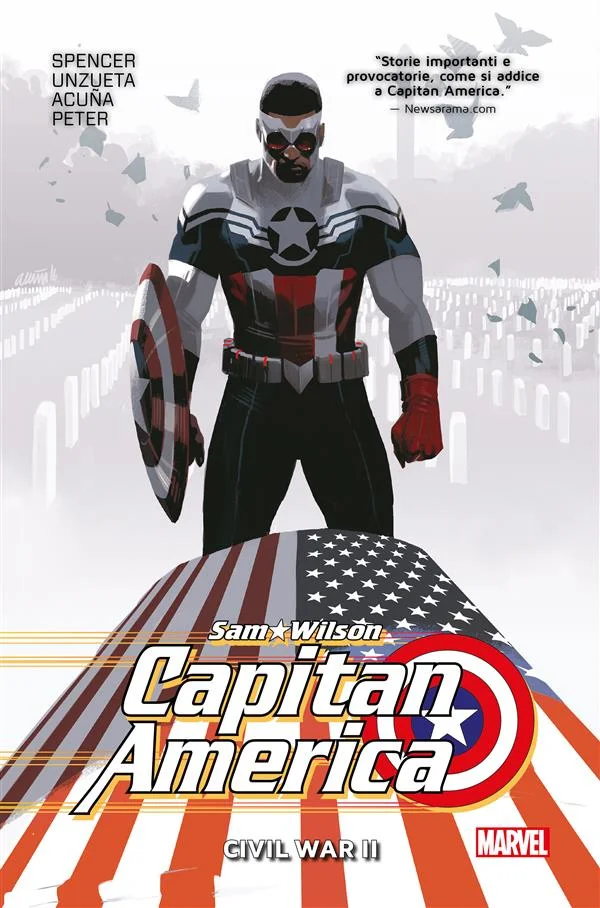 Copertina di Capitan America: Sam Wilson (2015) 3