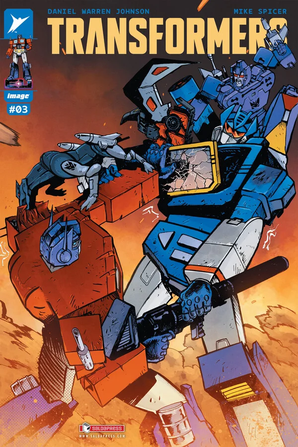 Transformers #3 copertina