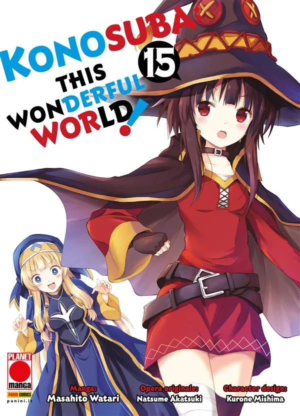 Konosuba: This Wonderful World! 15 copertina