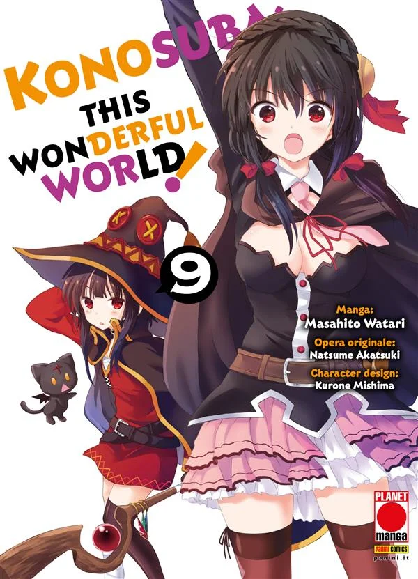 Konosuba: This Wonderful World! 9 copertina