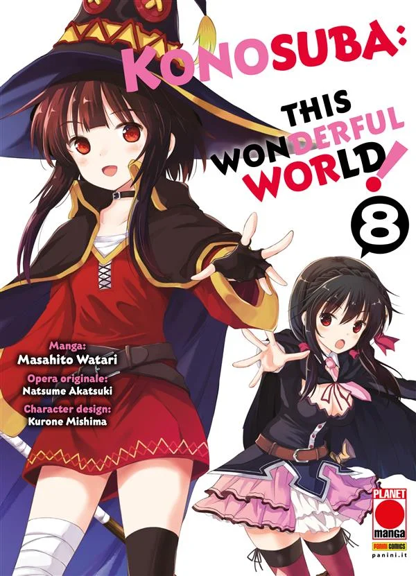 Konosuba: This Wonderful World! 8 copertina