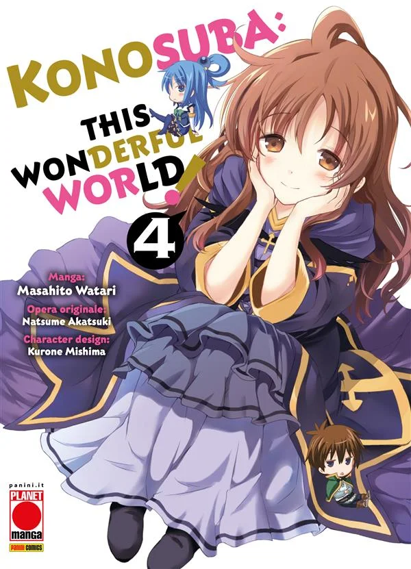 Konosuba: This Wonderful World! 4 copertina