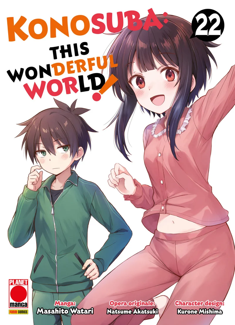 Konosuba: This Wonderful World! 22 copertina