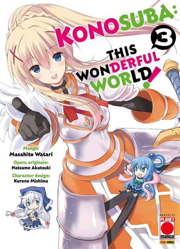 Konosuba: This Wonderful World! 3 copertina