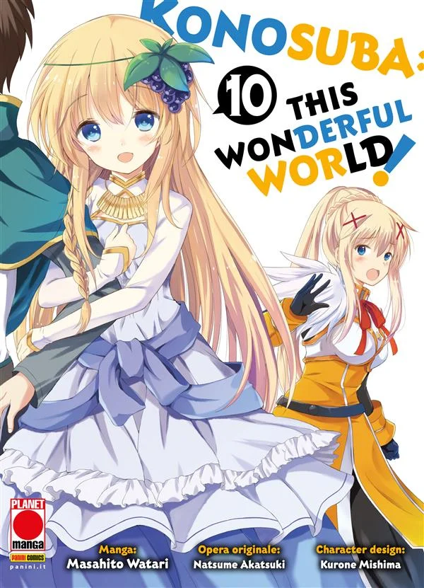 Konosuba: This Wonderful World! 10 copertina