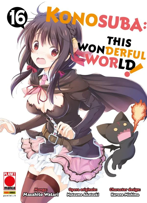 Konosuba: This Wonderful World! 16 copertina
