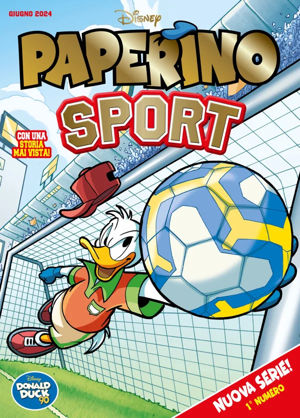 Paperino Sport 1 copertina