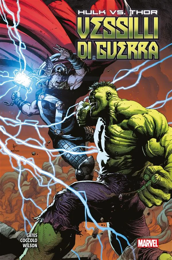Hulk vs. Thor - Vessilli di guerra copertina