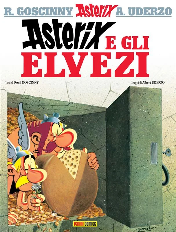 Asterix e gli Elvezi copertina