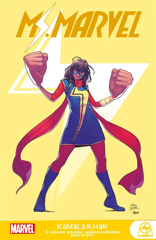 Copertina di Marvel Young Adult: Ms. Marvel - Kamala Khan
