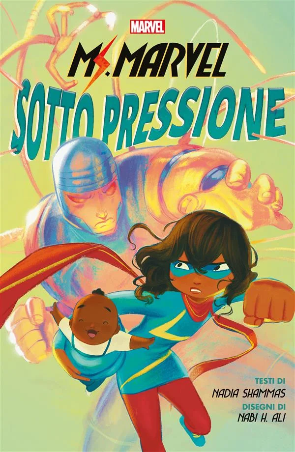Copertina di Ms. Marvel: Sotto pressione