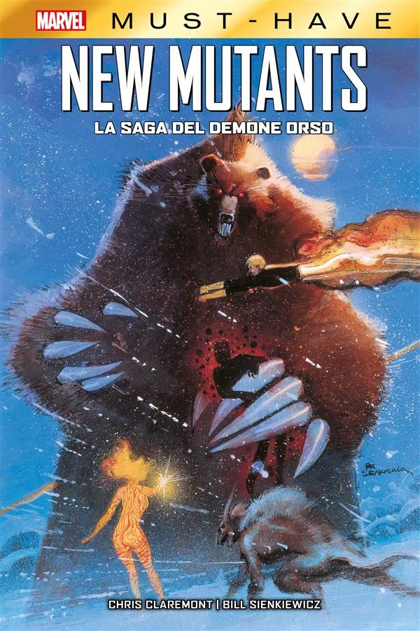 Copertina di Marvel Must-Have: New Mutants - La saga del Demone Orso — Volume 66