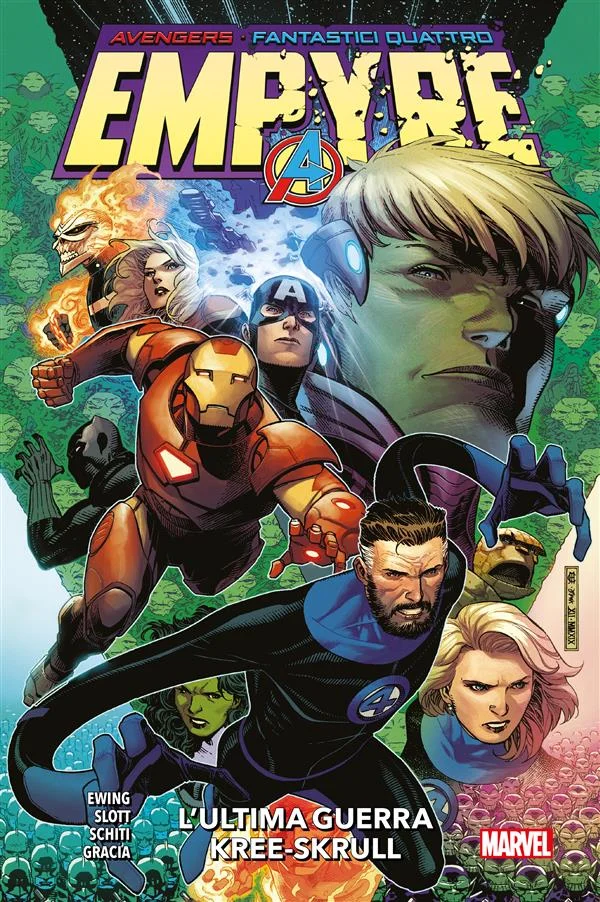 Copertina di Avengers – Fantastici Quattro: Empyre — Volume 33