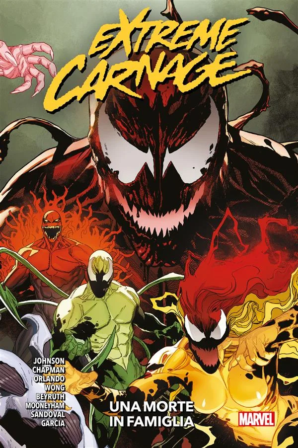 Extreme Carnage - Una morte in famiglia copertina