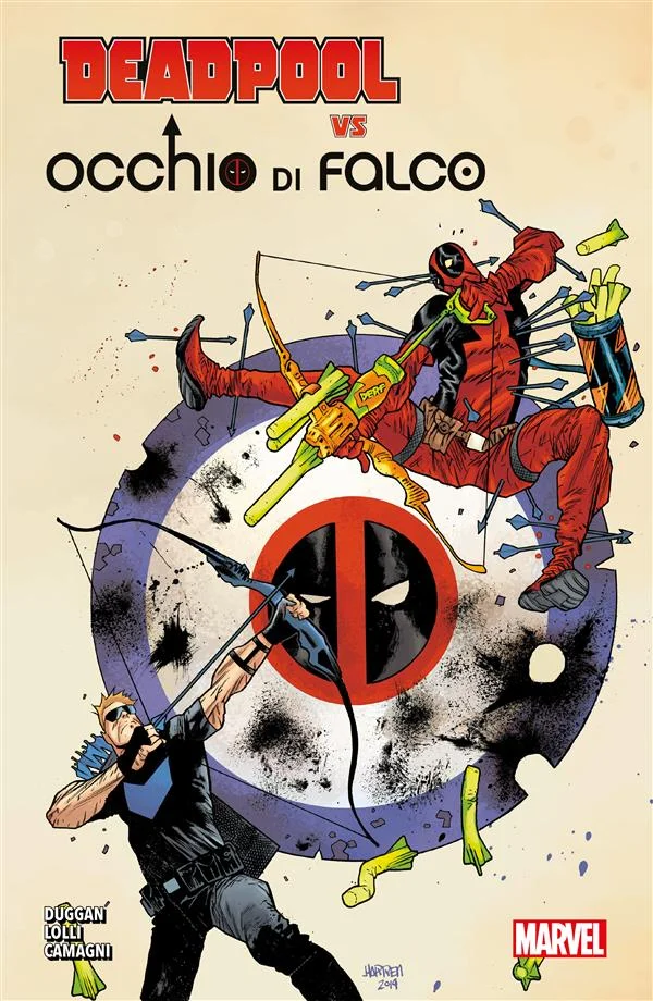Copertina di Deadpool vs Occhio di Falco — Volume 1