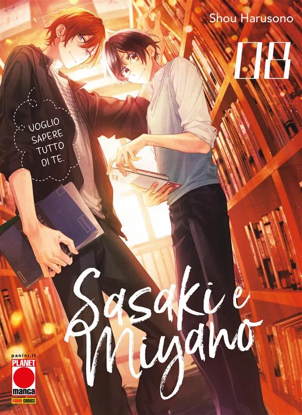 Sasaki e Miyano 8 copertina