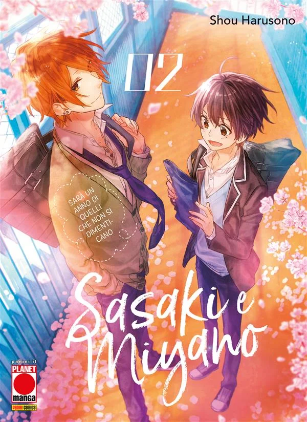 Sasaki e Miyano 2 copertina