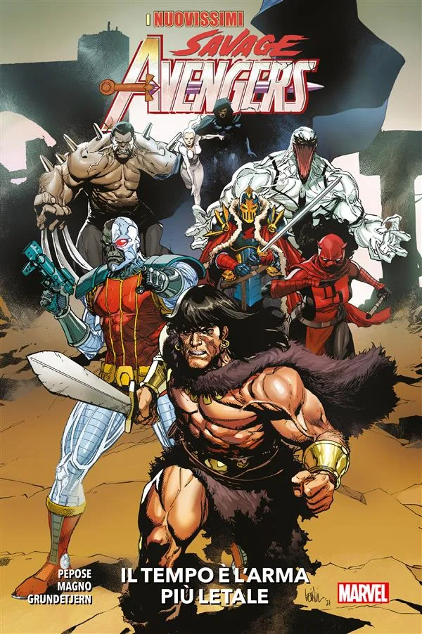 Copertina di I nuovissimi Savage Avengers (2022) — Volume 1