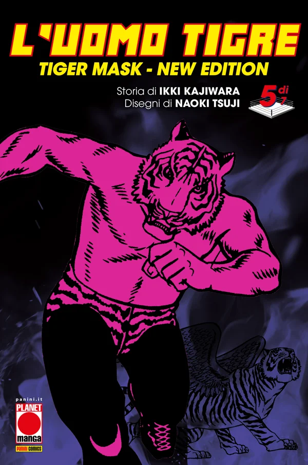 L'Uomo Tigre - Tiger Mask New Edition 5 copertina