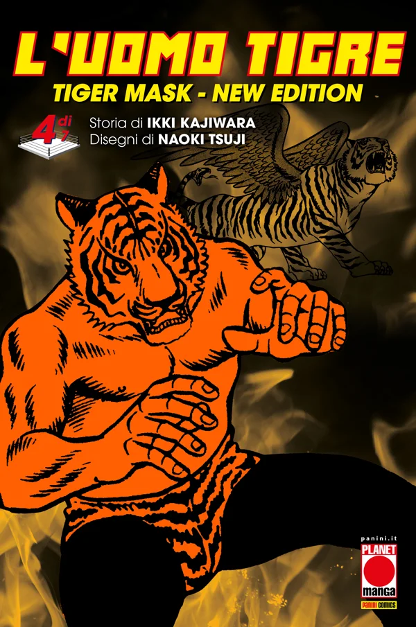 L'Uomo Tigre - Tiger Mask New Edition 4 copertina