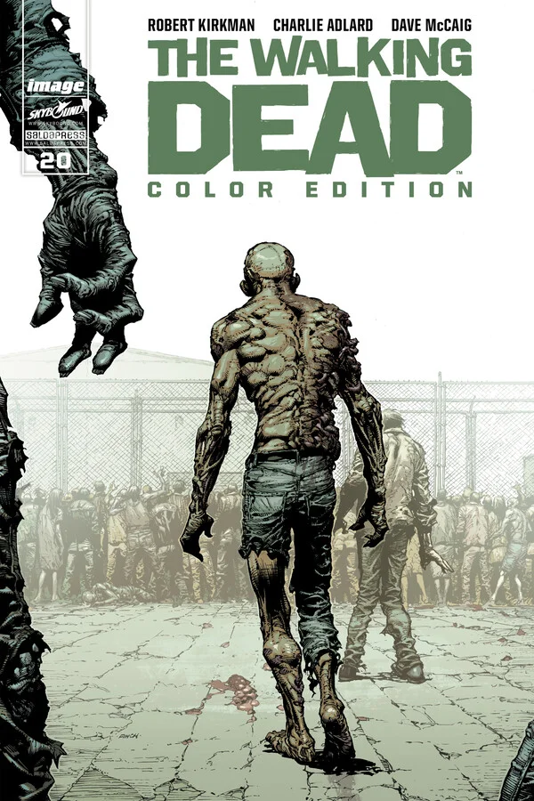 The Walking Dead Color Edition #20 copertina