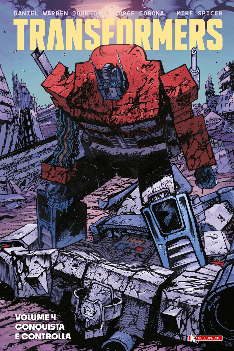 Transformers vol. 4 copertina