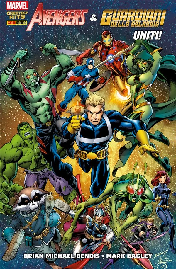 Avengers & Guardiani Della Galassia - Uniti! copertina