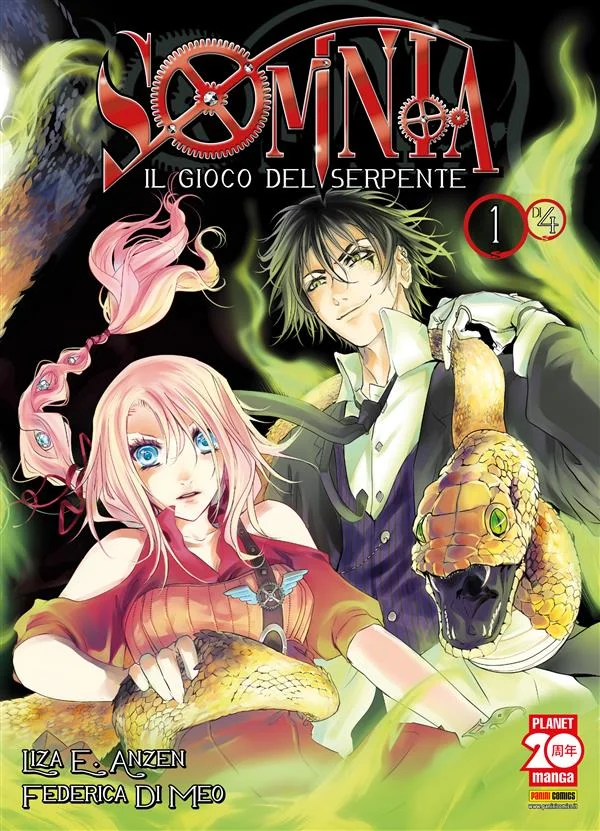 Copertina di Somnia. Il gioco del serpente