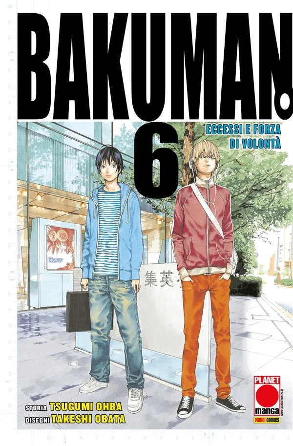 Bakuman 6 copertina