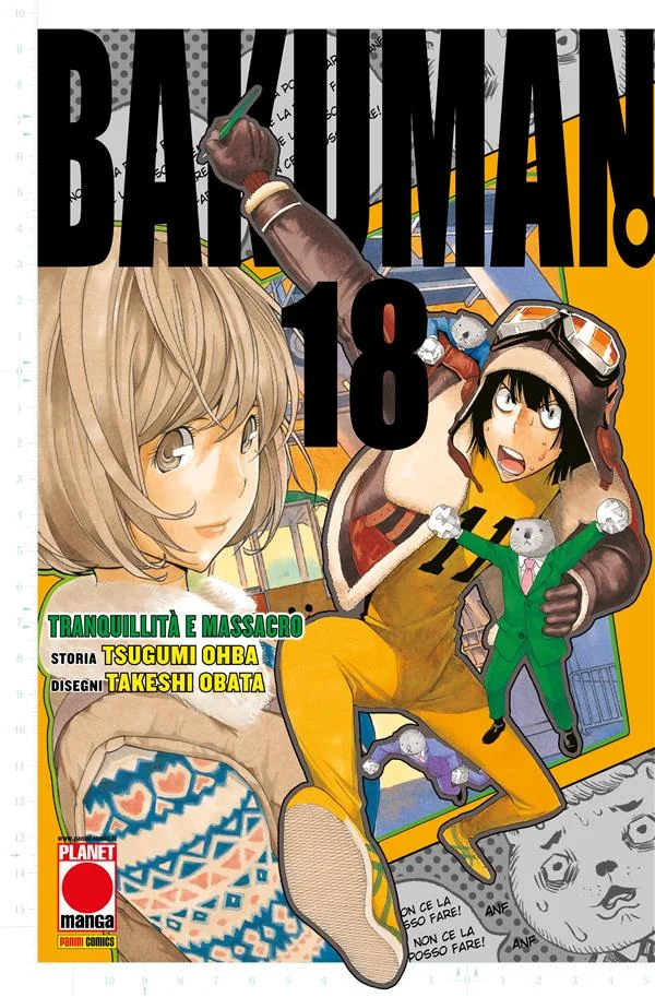 Bakuman 18 copertina