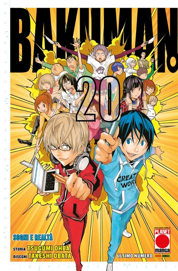 Bakuman 20 copertina