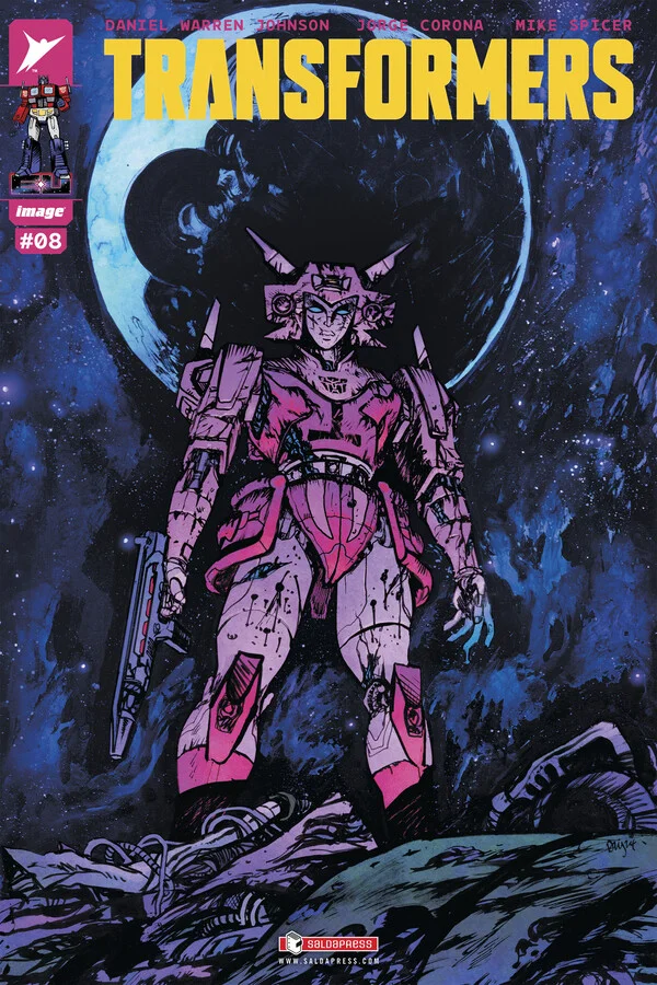 Transformers #8 copertina