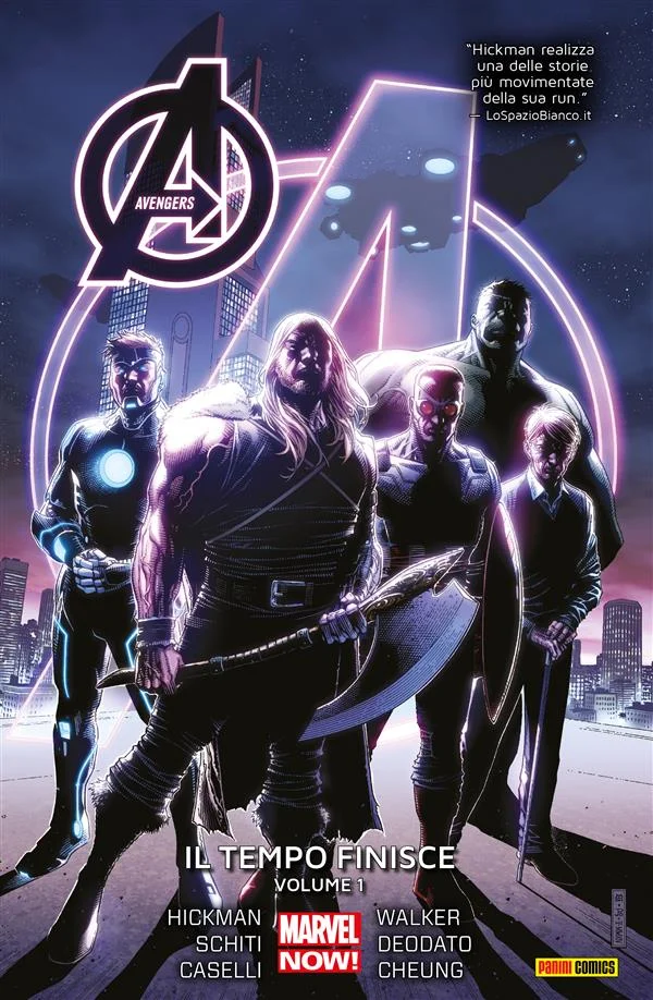Copertina di Avengers. Il tempo finisce 1