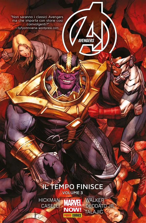 Copertina di Avengers. Il tempo finisce 3
