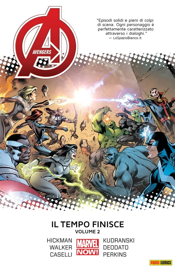 Copertina di Avengers. Il tempo finisce — Volume 2