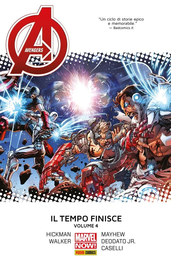 Copertina di Avengers. Il tempo finisce 4
