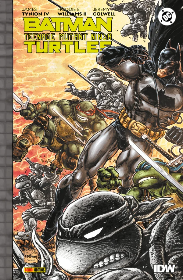 Copertina di Batman / Teenage Mutant Ninja Turtles